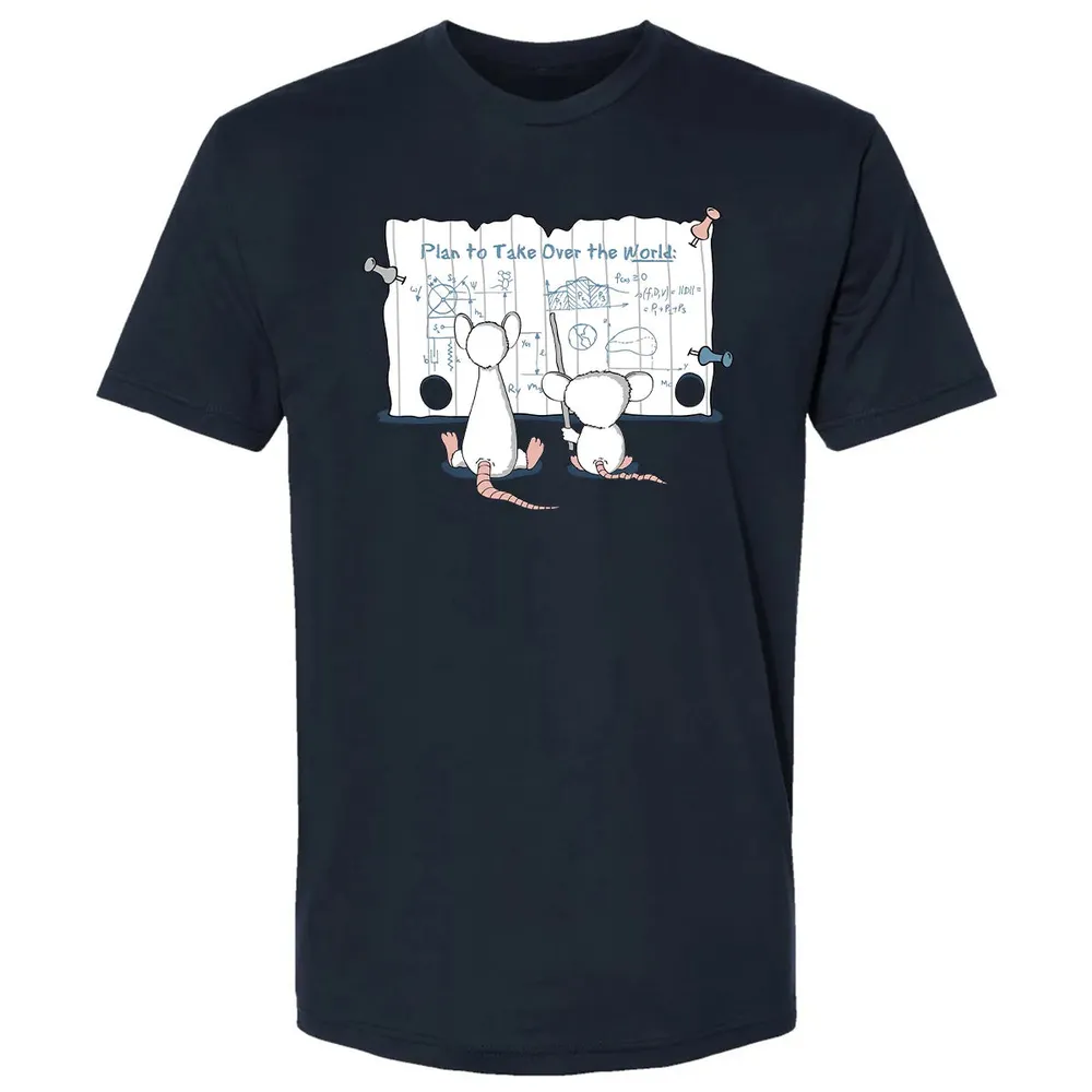 Plan To Take Over The World Premium Unisex T-shirt - 2