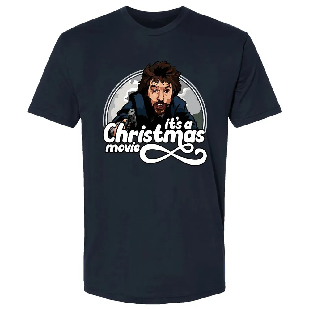 Itâ€™s A Christmas Movie Premium Unisex T-shirt - 2