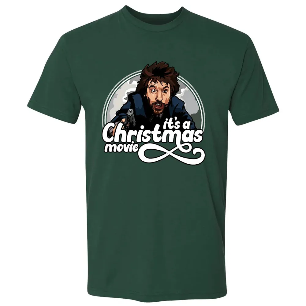 Itâ€™s A Christmas Movie Premium Unisex T-shirt - 12