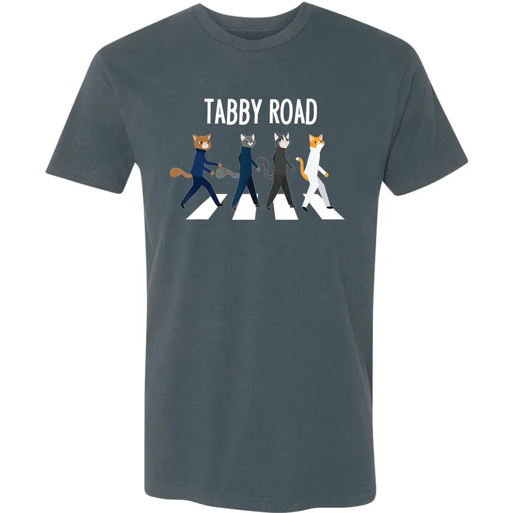 Tabby Road Cats  Cat Lover Premium Unisex T-shirt - 14