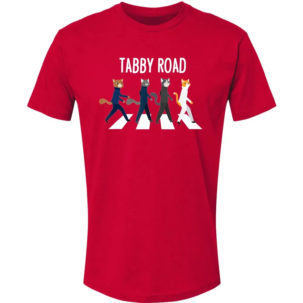 Tabby Road Cats  Cat Lover Premium Unisex T-shirt - 6