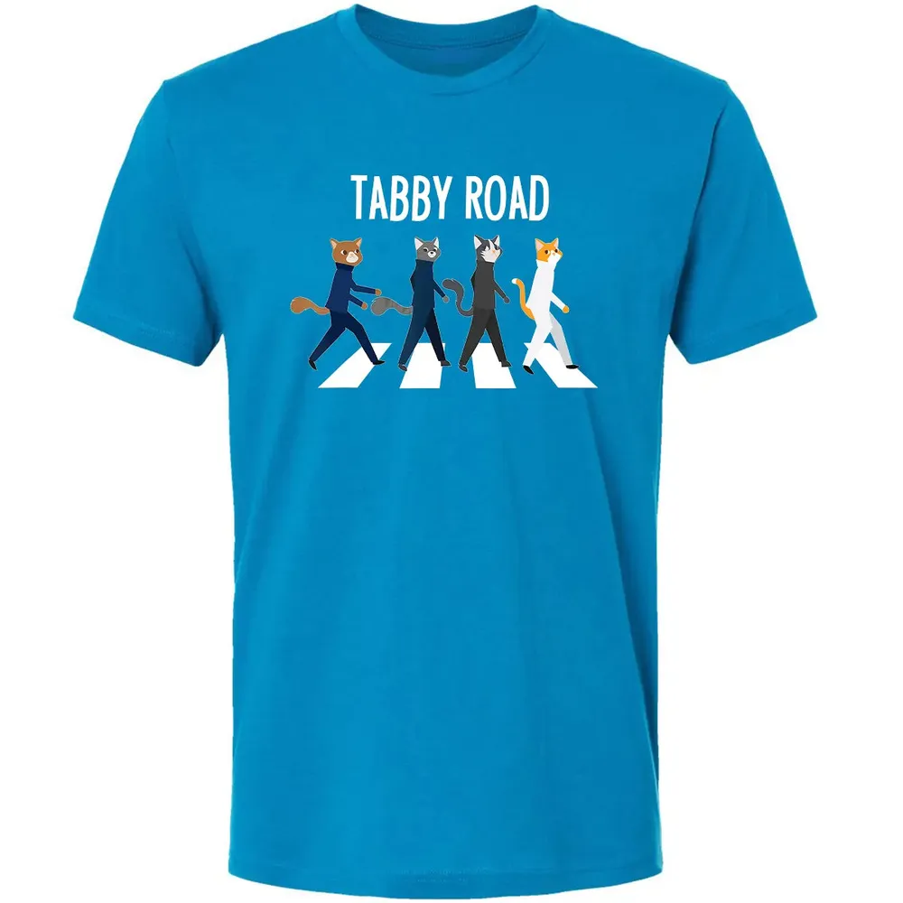 Tabby Road Cats  Cat Lover Premium Unisex T-shirt - 15