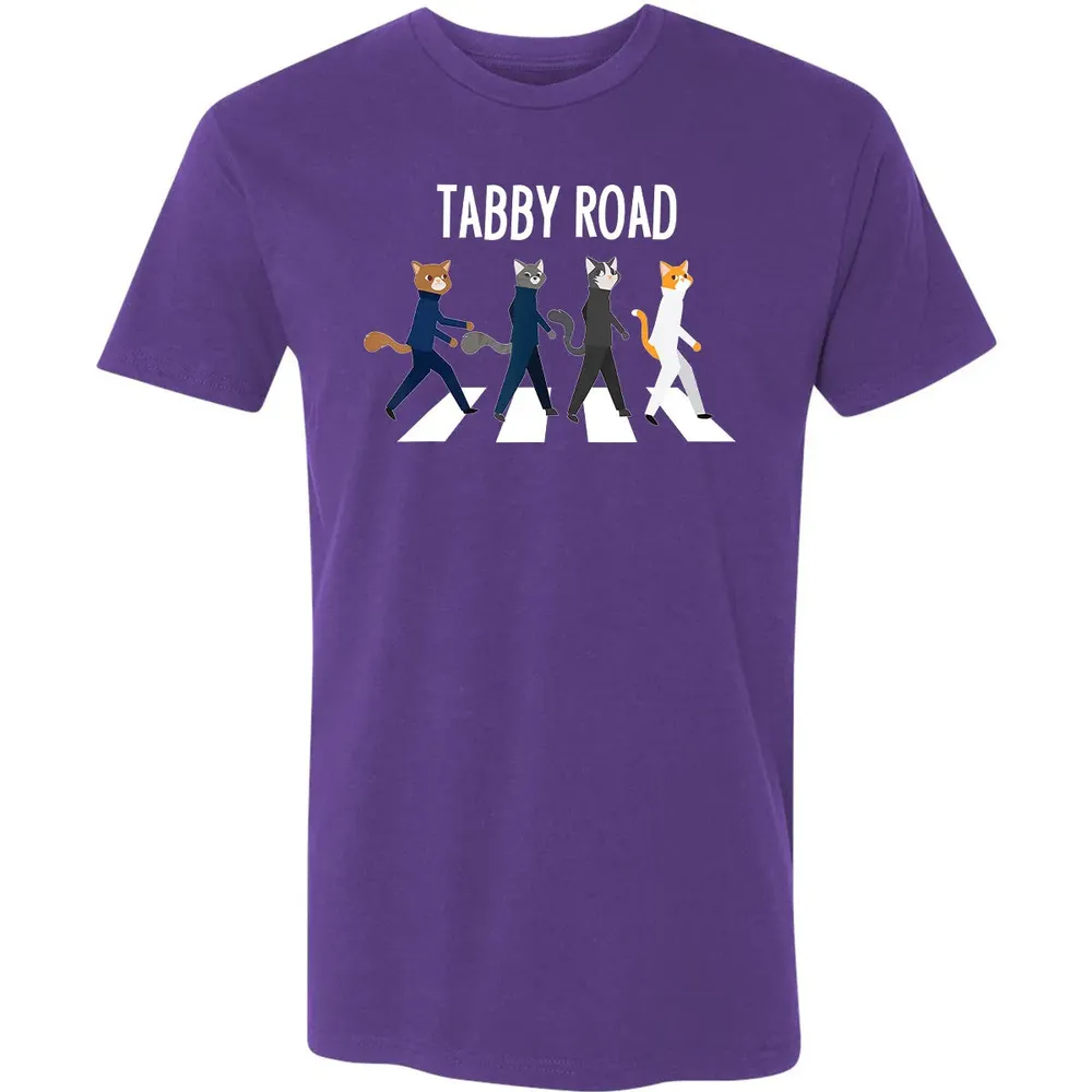 Tabby Road Cats  Cat Lover Premium Unisex T-shirt - 7