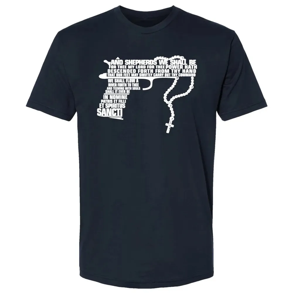 And Shepherds we shall be Premium Unisex T-shirt - 2