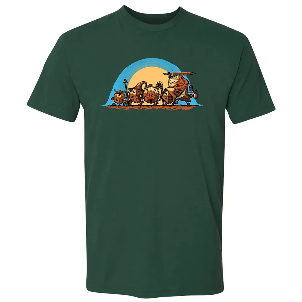 The Fellowship Of The Dice Premium Unisex T-shirt - 12