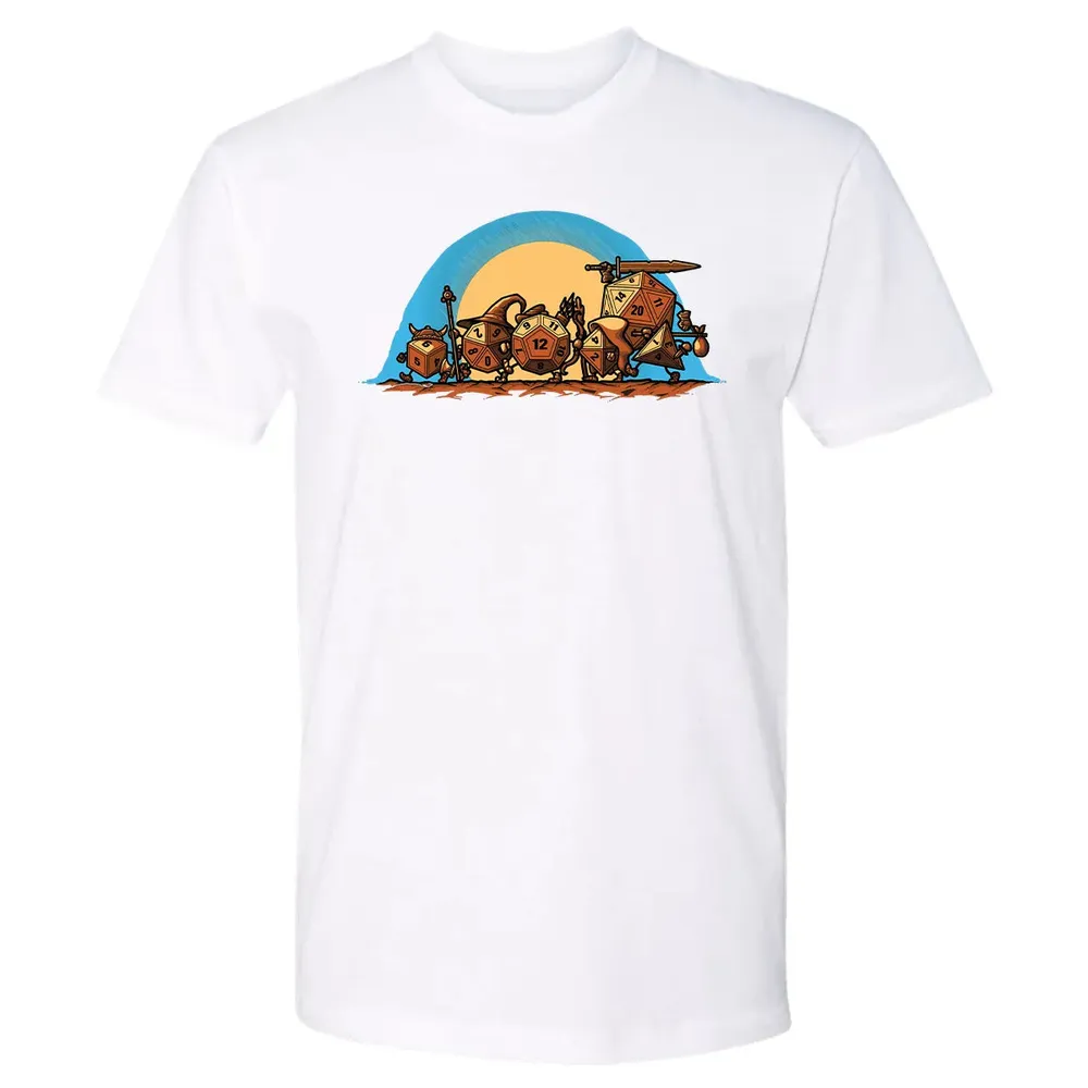 The Fellowship Of The Dice Premium Unisex T-shirt - 4