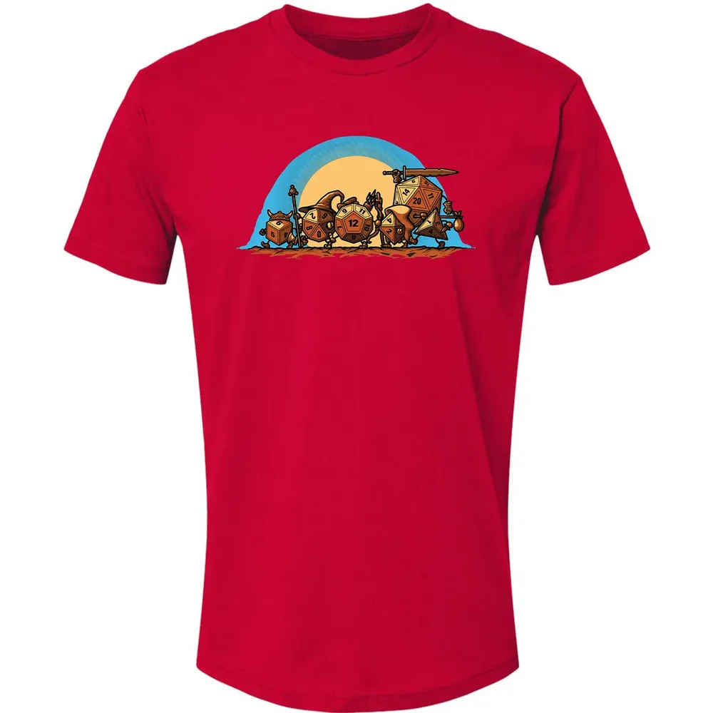 The Fellowship Of The Dice Premium Unisex T-shirt - 6
