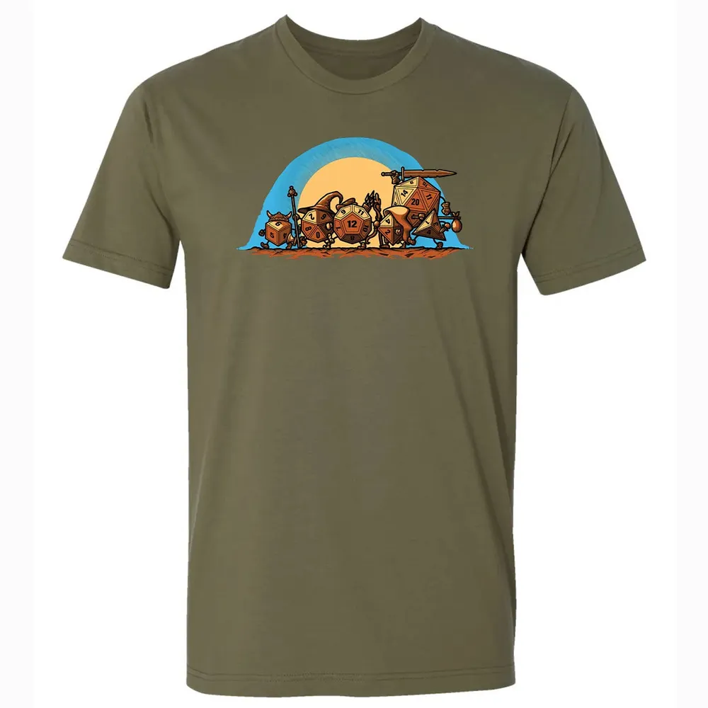 The Fellowship Of The Dice Premium Unisex T-shirt - 5