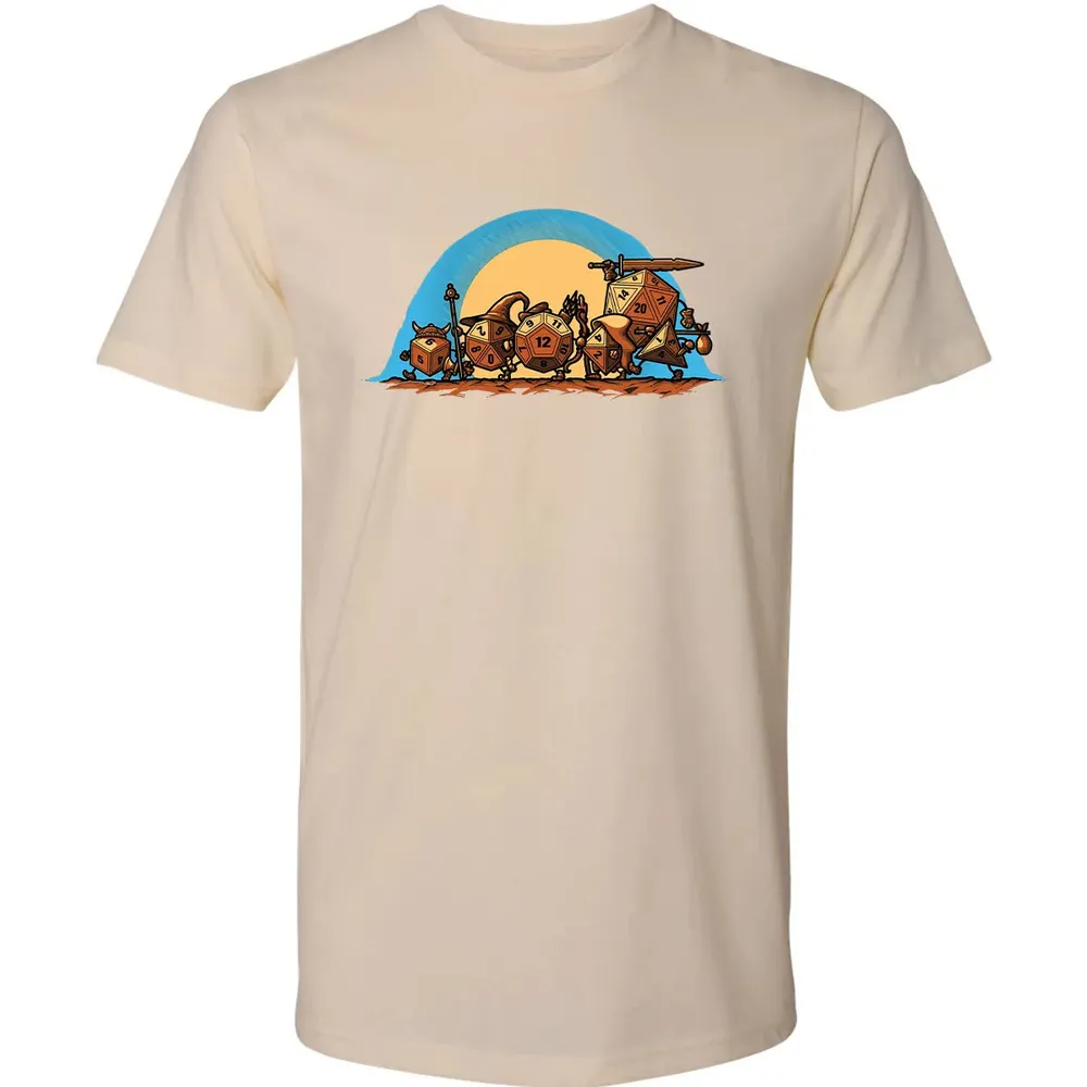The Fellowship Of The Dice Premium Unisex T-shirt - 13