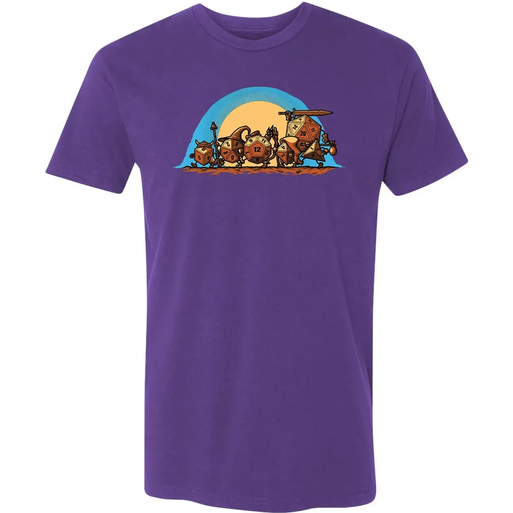 The Fellowship Of The Dice Premium Unisex T-shirt - 7