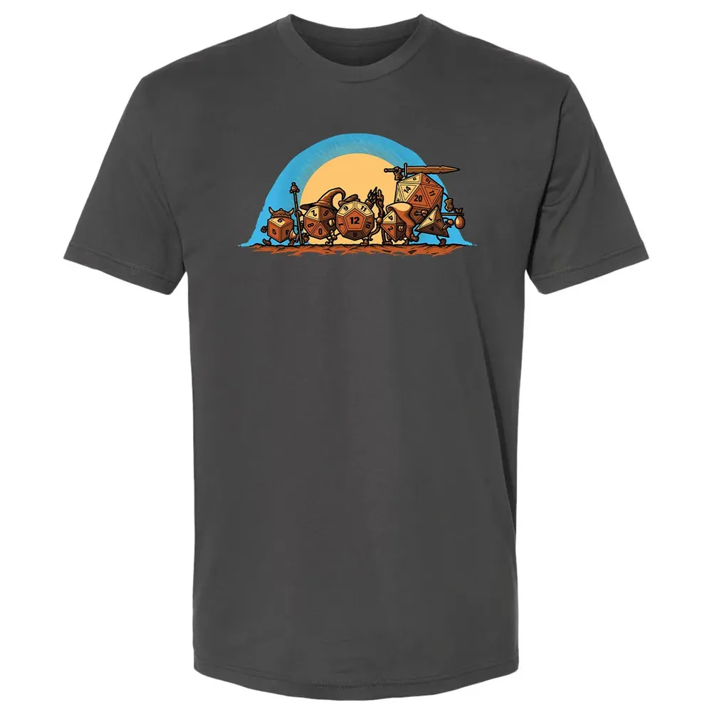 The Fellowship Of The Dice Premium Unisex T-shirt - 8