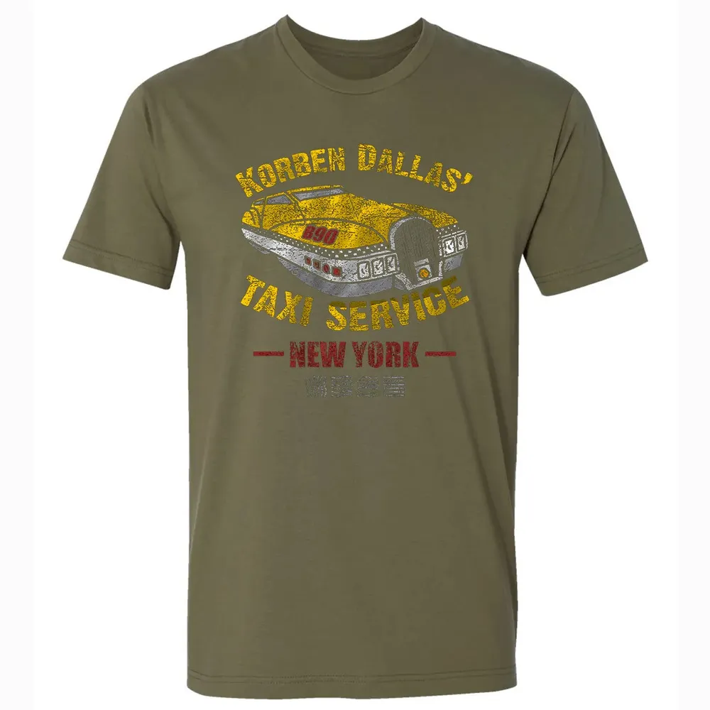 Korben Dallas Taxi Service Premium Unisex T-shirt - 5