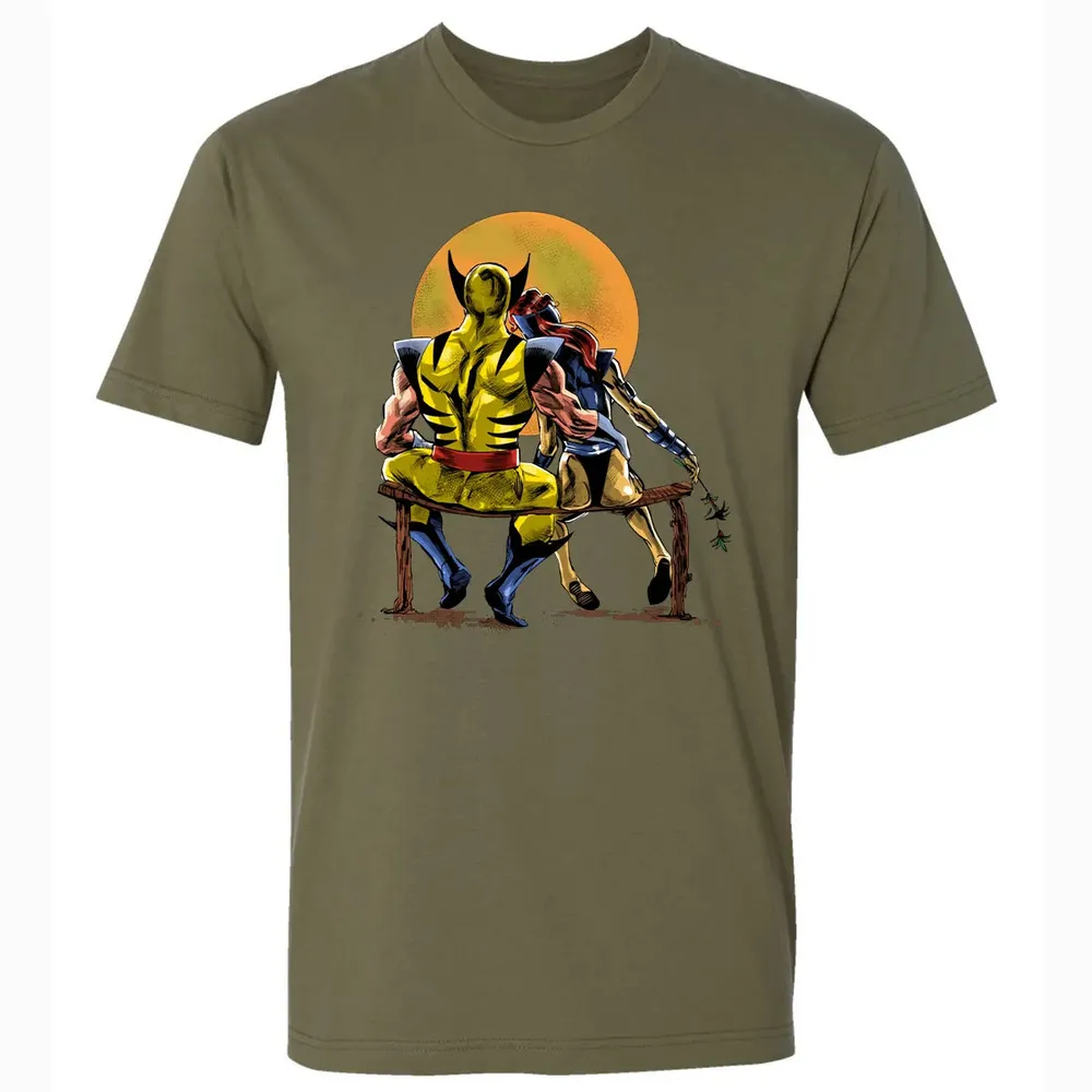 At The Moon Premium Unisex T-shirt - 5