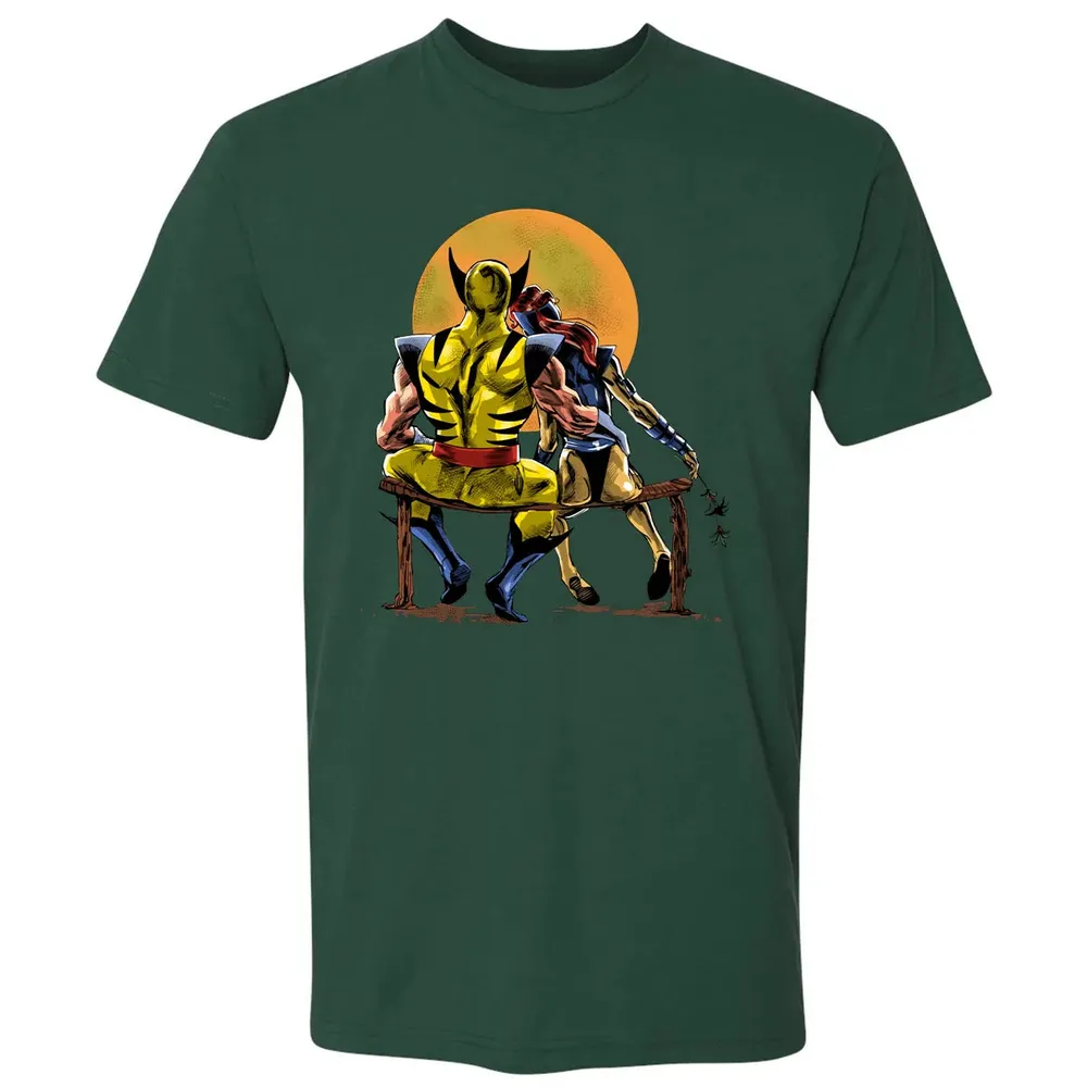 At The Moon Premium Unisex T-shirt - 12