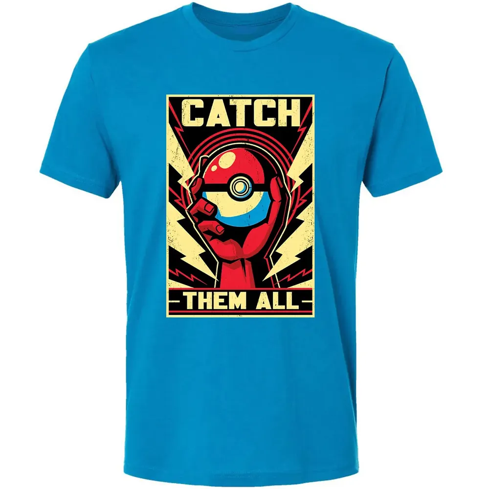 Catch Them All Premium Unisex T-shirt - 15