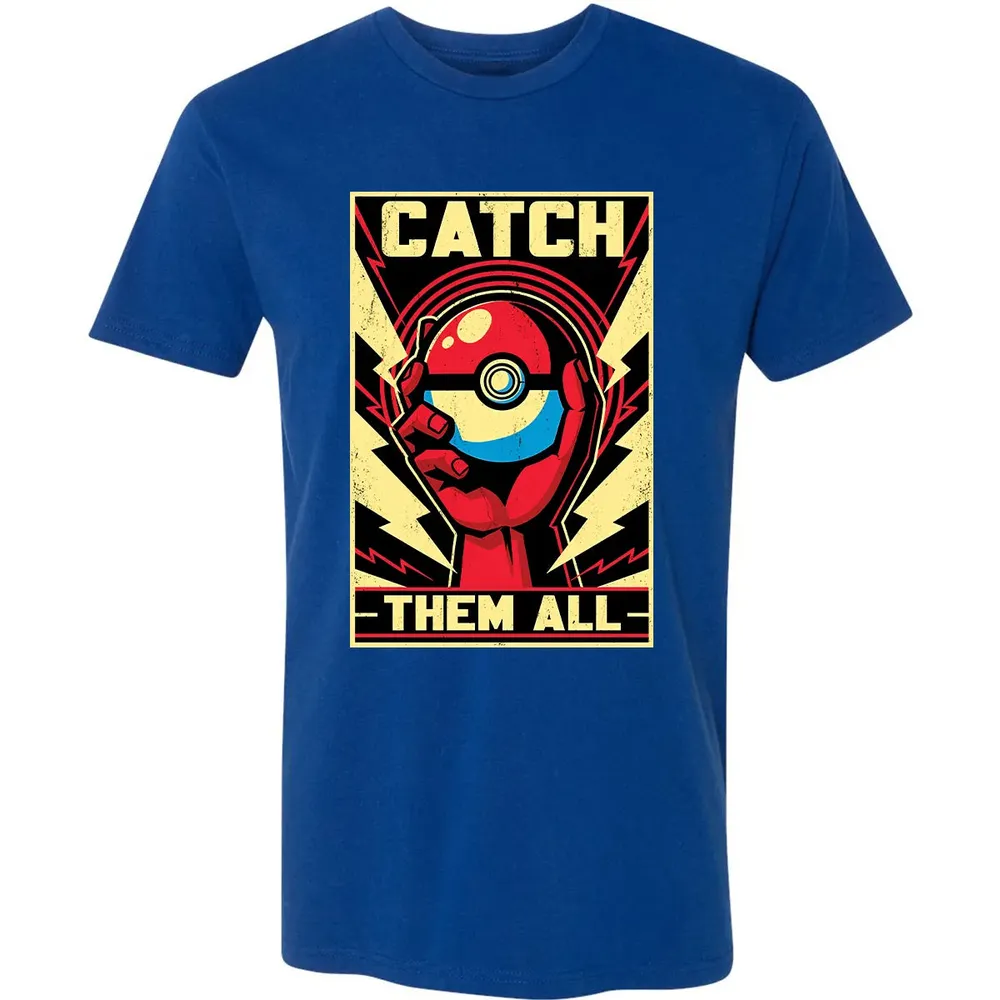 Catch Them All Premium Unisex T-shirt - 10