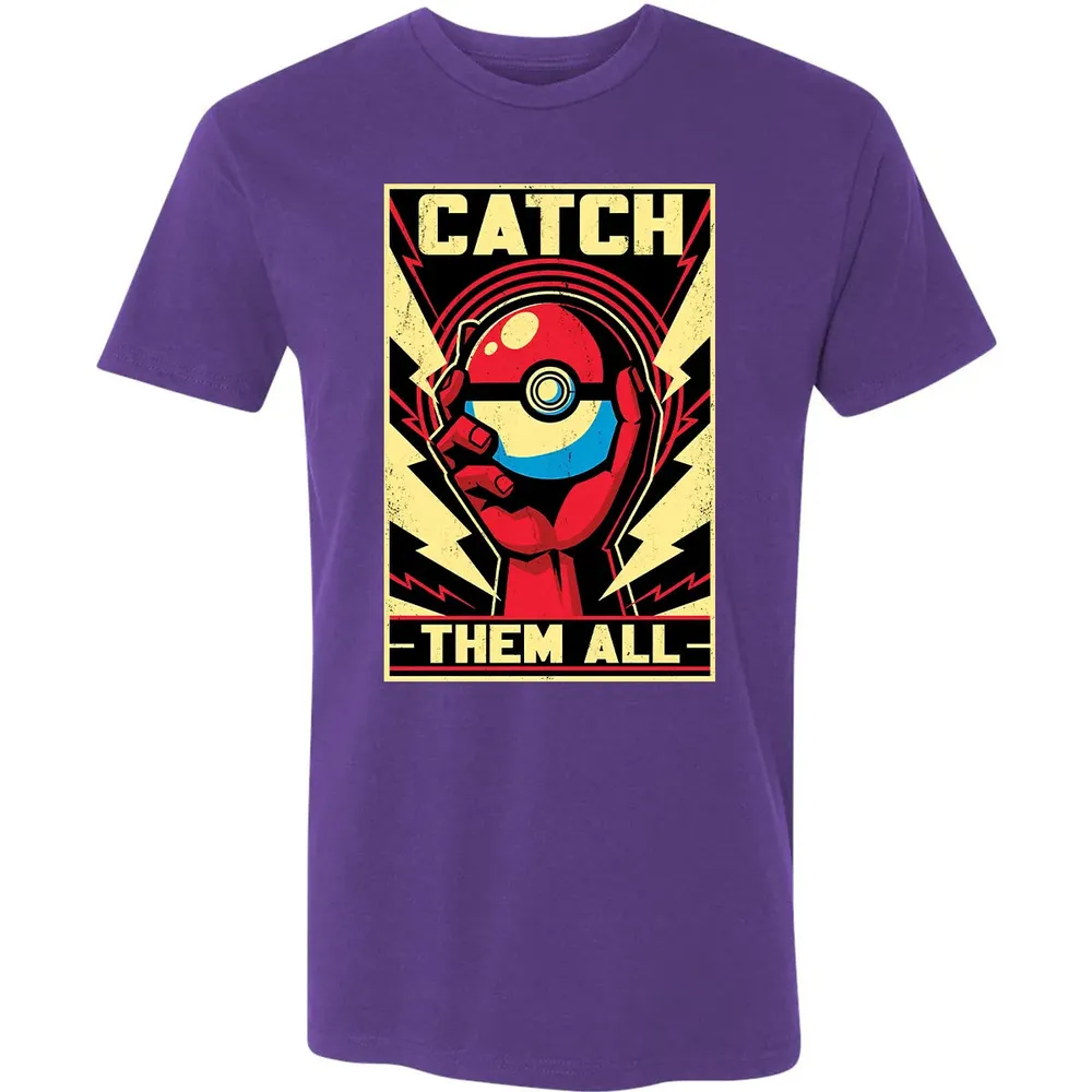 Catch Them All Premium Unisex T-shirt - 7