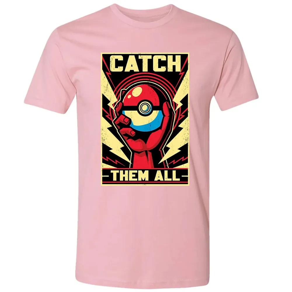 Catch Them All Premium Unisex T-shirt - 3