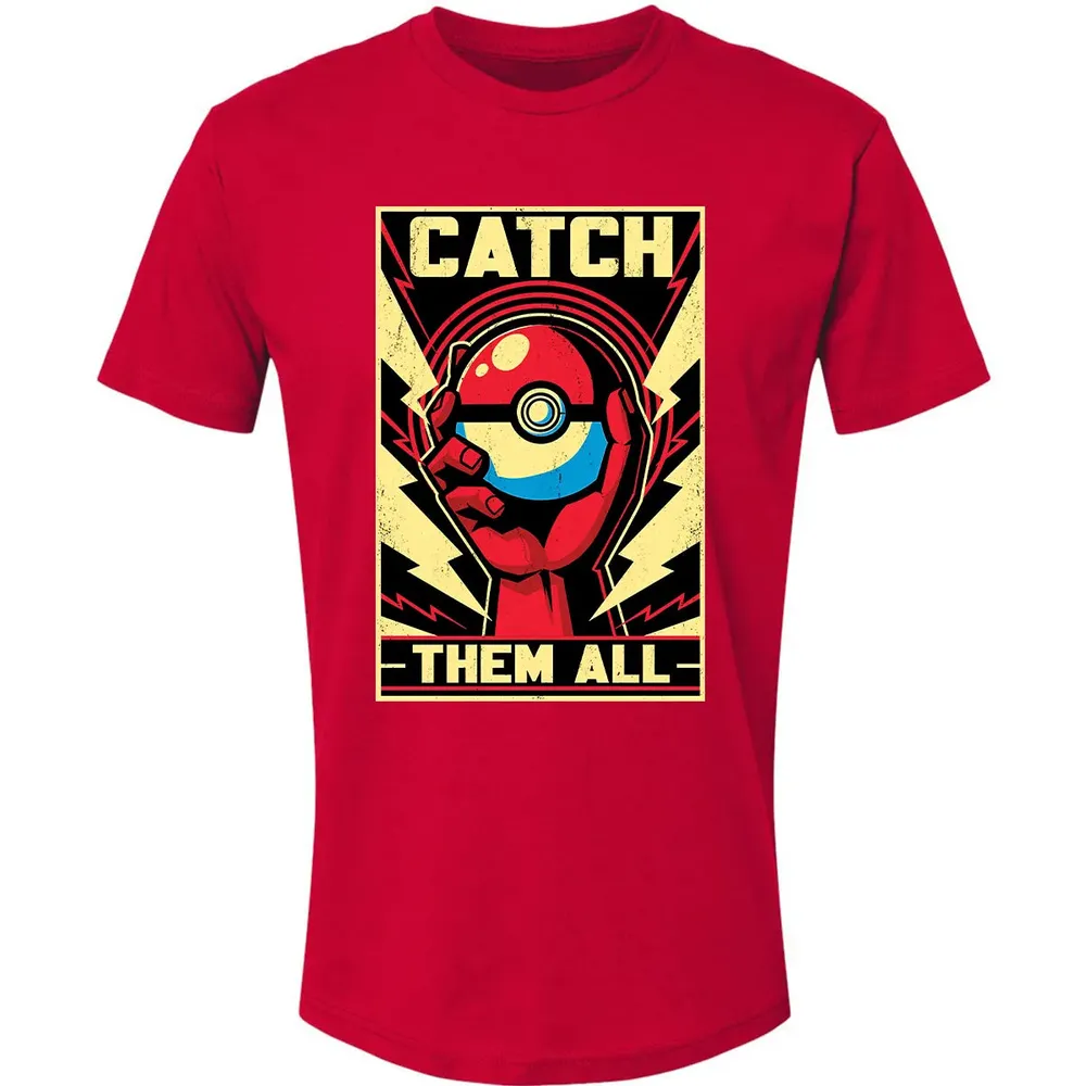 Catch Them All Premium Unisex T-shirt - 6