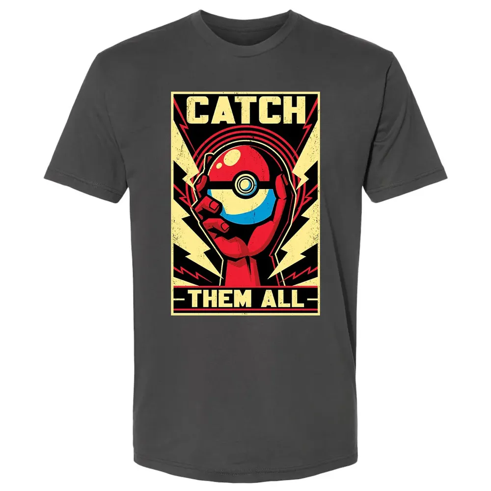 Catch Them All Premium Unisex T-shirt - 8