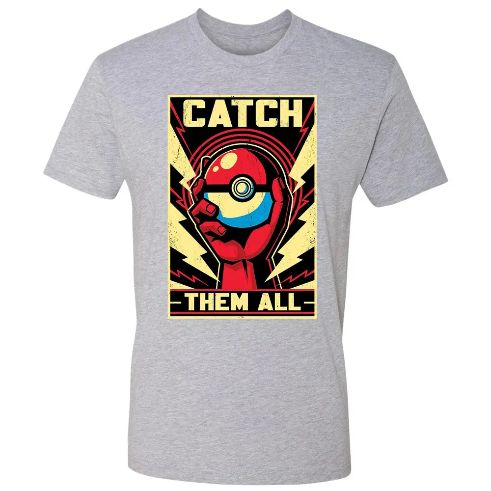 Catch Them All Premium Unisex T-shirt - 9