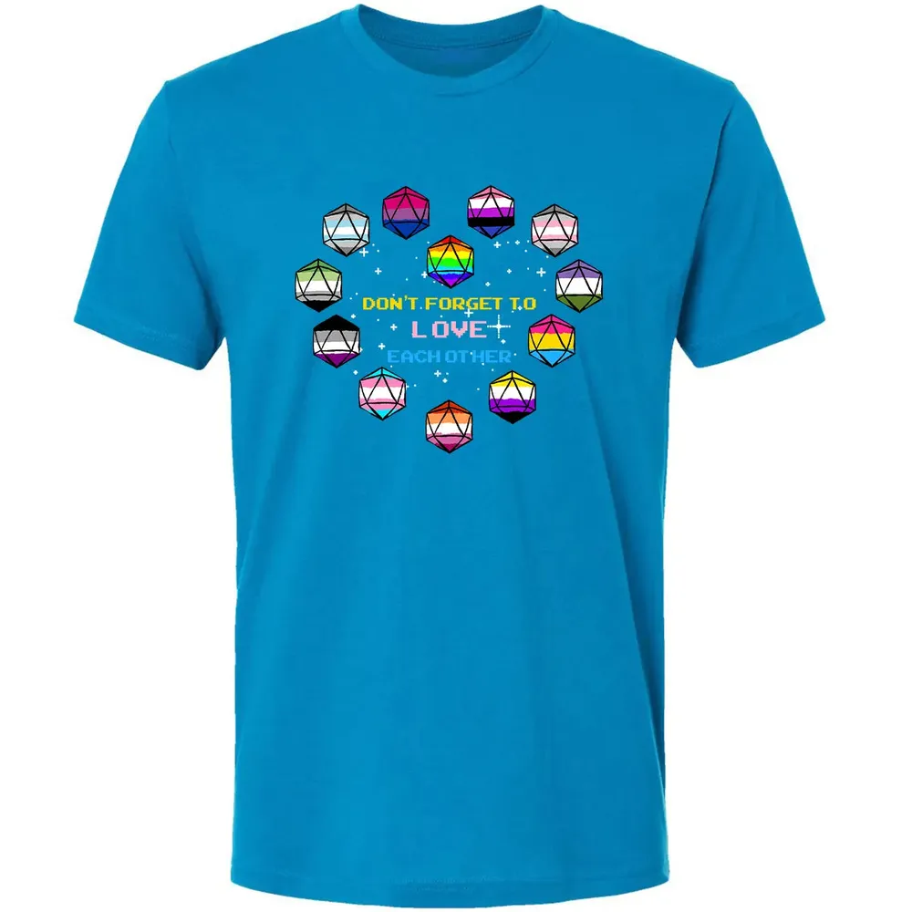 Dont Forget To Love Each Other Premium Unisex T-shirt - 15