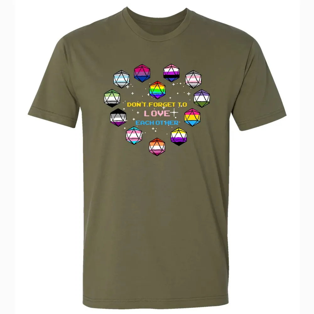Dont Forget To Love Each Other Premium Unisex T-shirt - 5