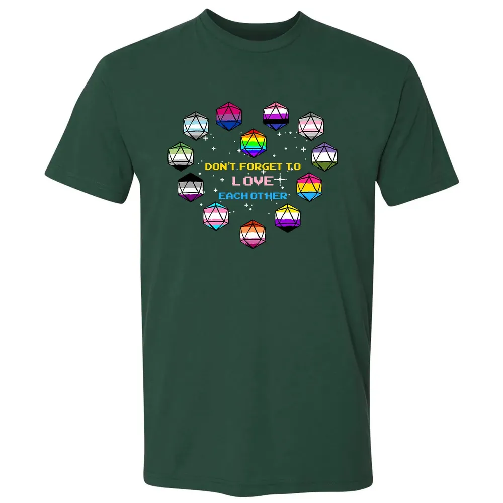 Dont Forget To Love Each Other Premium Unisex T-shirt - 12