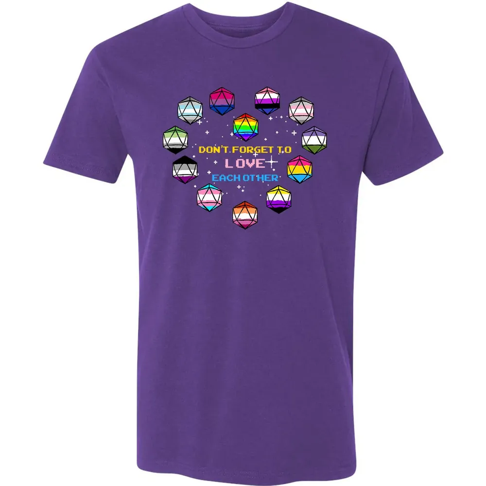 Dont Forget To Love Each Other Premium Unisex T-shirt - 7