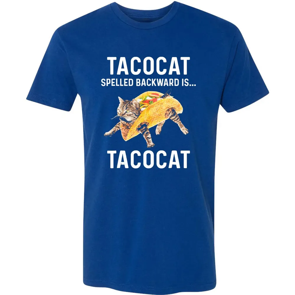 Tacocat Spelled Backward Is Tacocat   Love Cat And Taco Premium Unisex T-shirt - 10