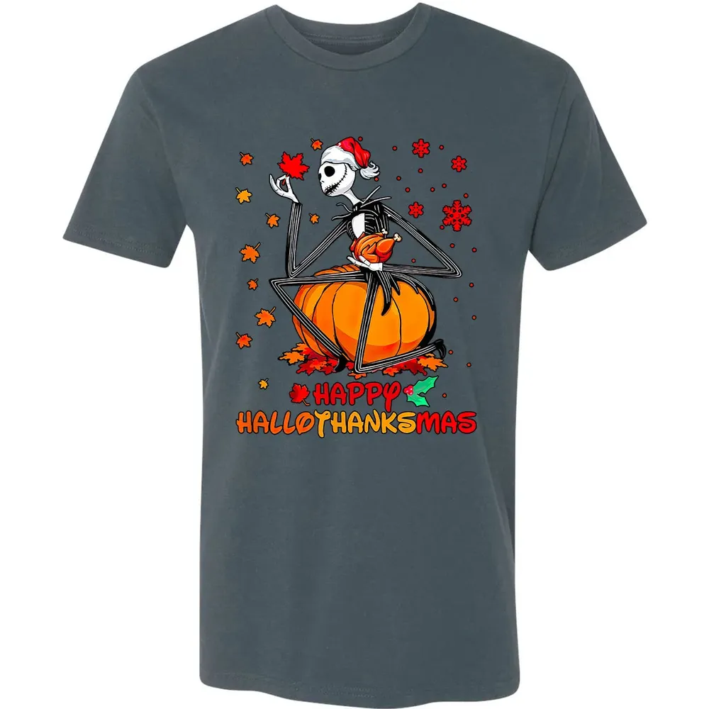 Happy HalloThanksMas Premium Unisex T-shirt - 14
