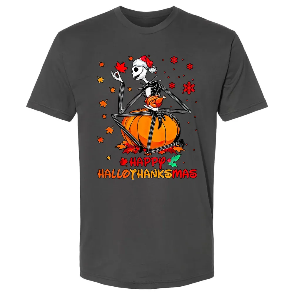 Happy HalloThanksMas Premium Unisex T-shirt - 8