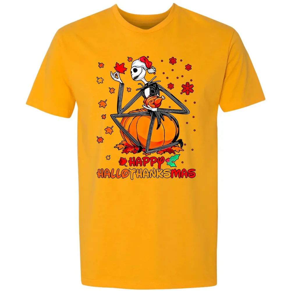 Happy HalloThanksMas Premium Unisex T-shirt - 11