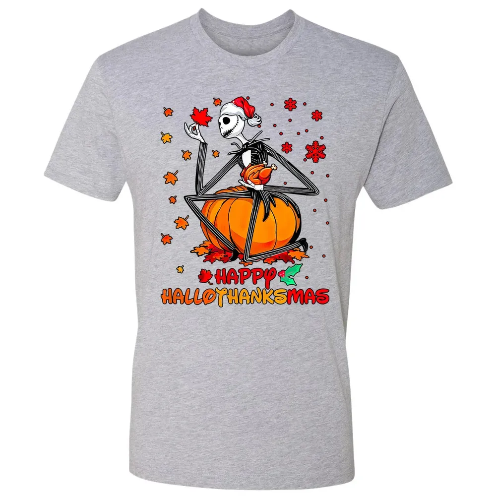 Happy HalloThanksMas Premium Unisex T-shirt - 9