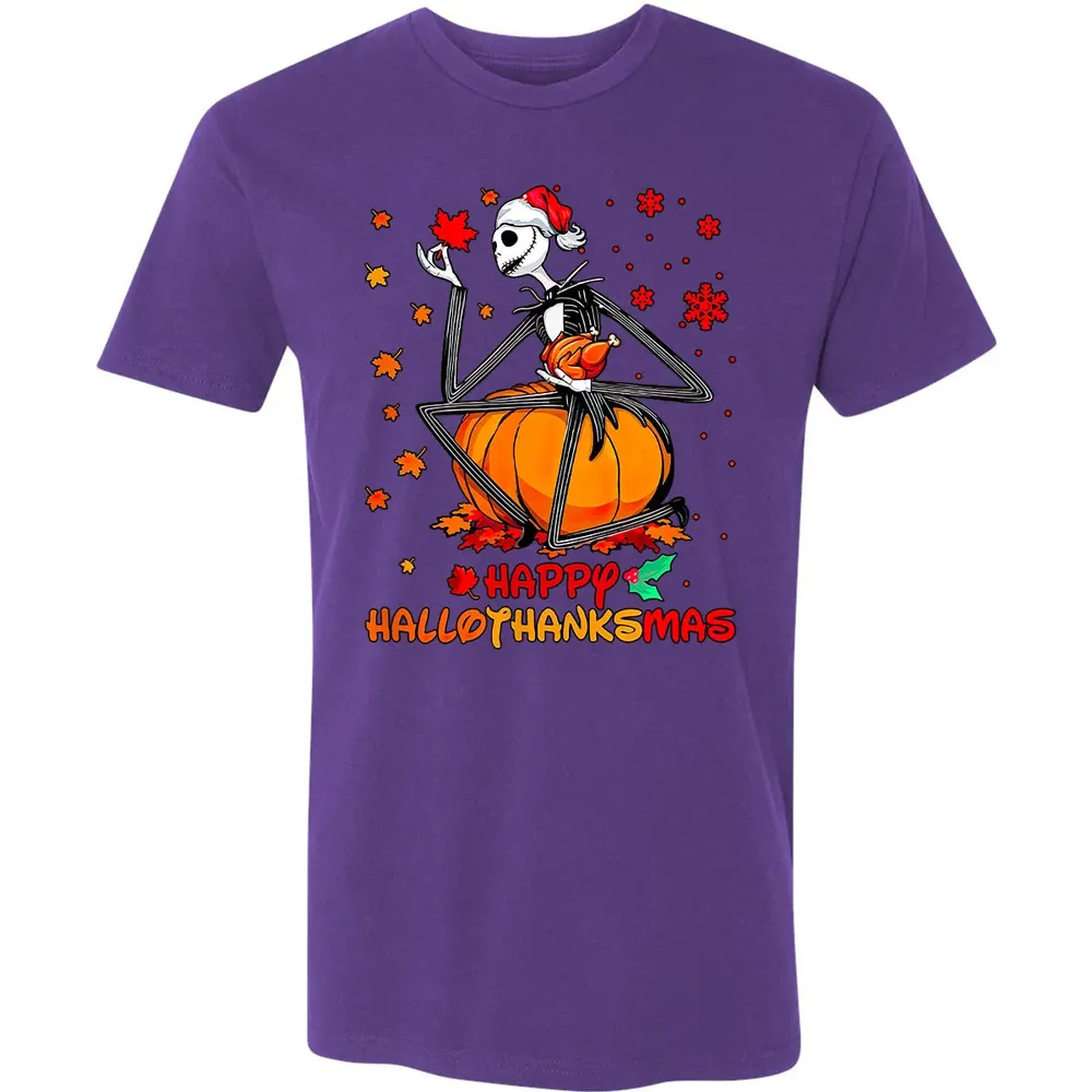 Happy HalloThanksMas Premium Unisex T-shirt - 7