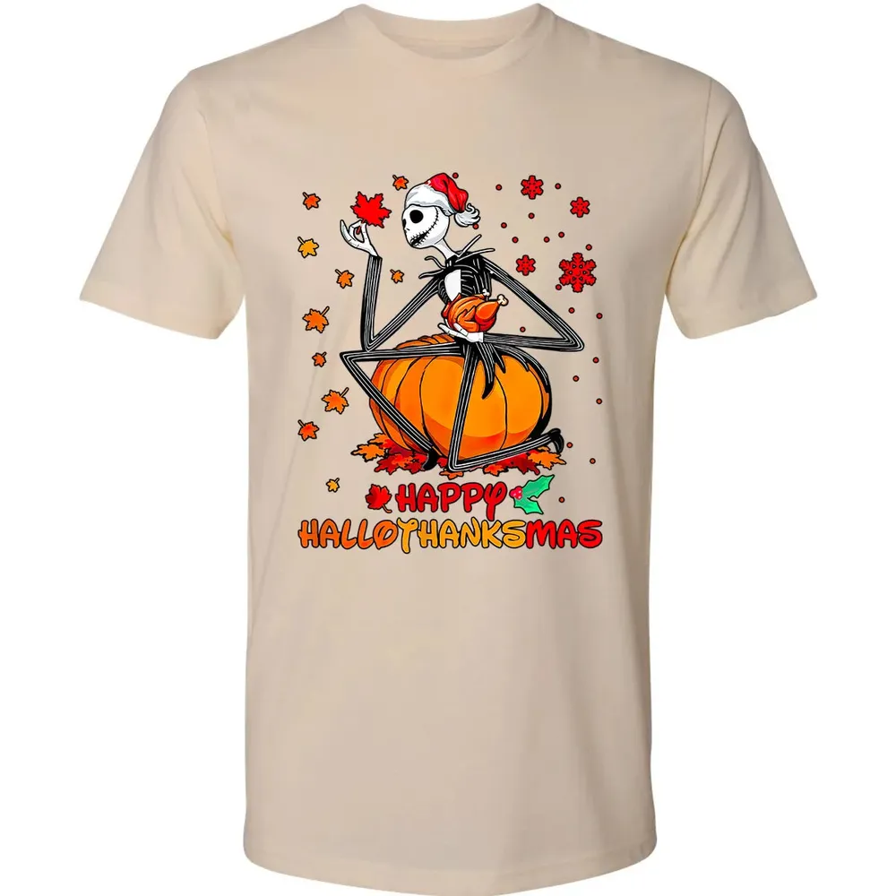 Happy HalloThanksMas Premium Unisex T-shirt - 13
