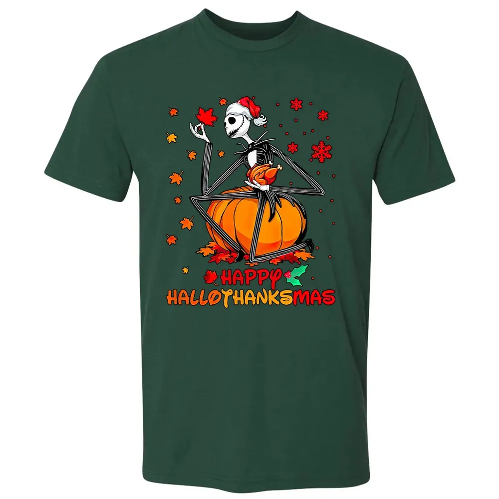 Happy HalloThanksMas Premium Unisex T-shirt - 12