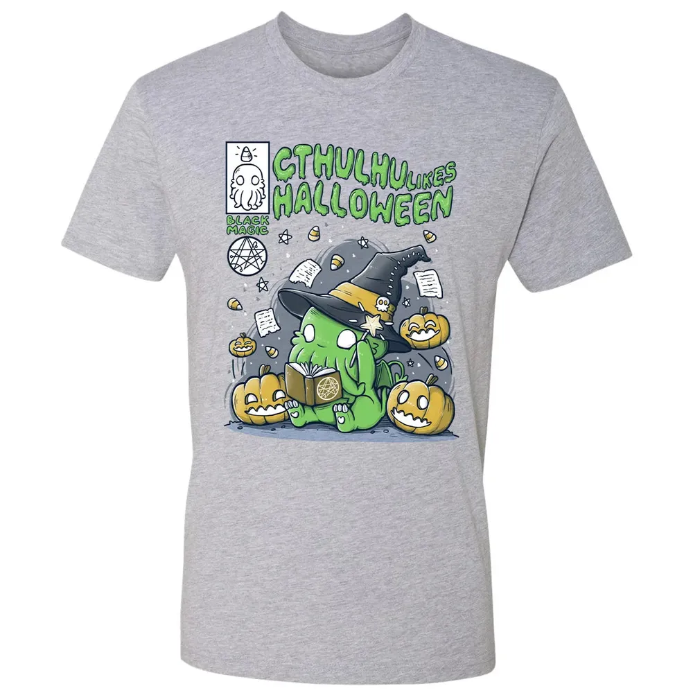 Cthulhu likes Halloween Premium Unisex T-shirt - 9