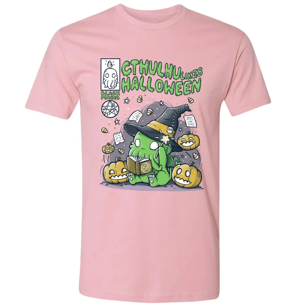 Cthulhu likes Halloween Premium Unisex T-shirt - 3