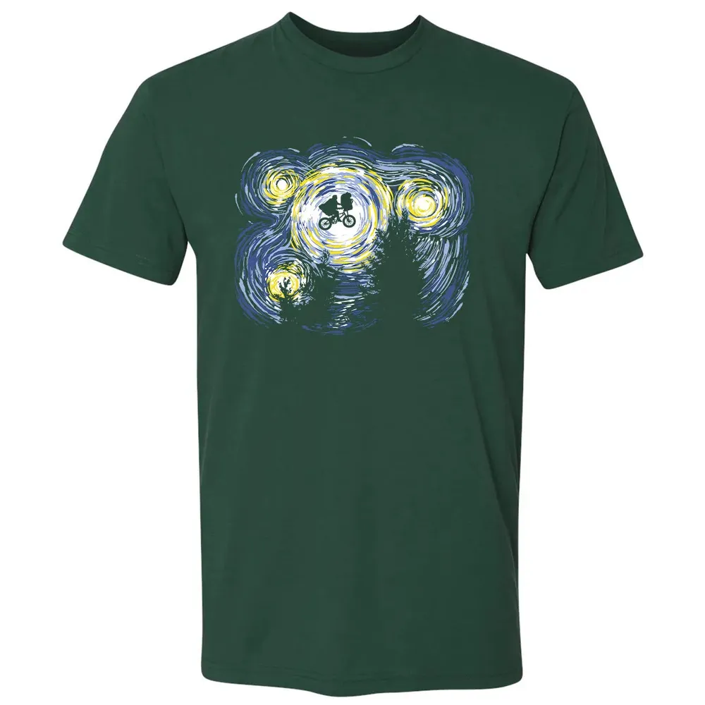 Starry Extraterrestrial Premium Unisex T-shirt - 12