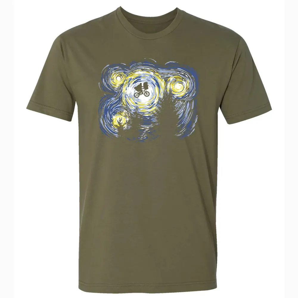 Starry Extraterrestrial Premium Unisex T-shirt - 5