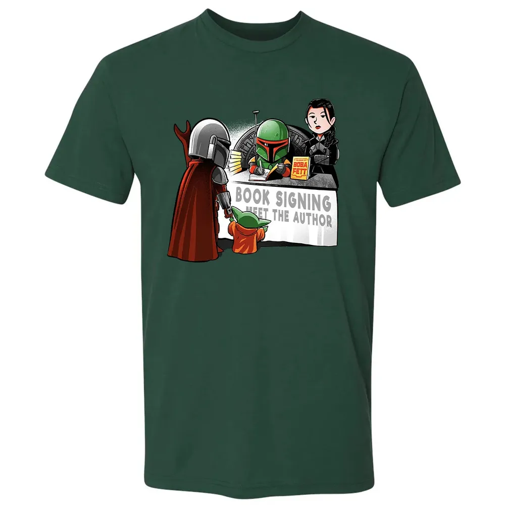 Book Signing Premium Unisex T-shirt - 12