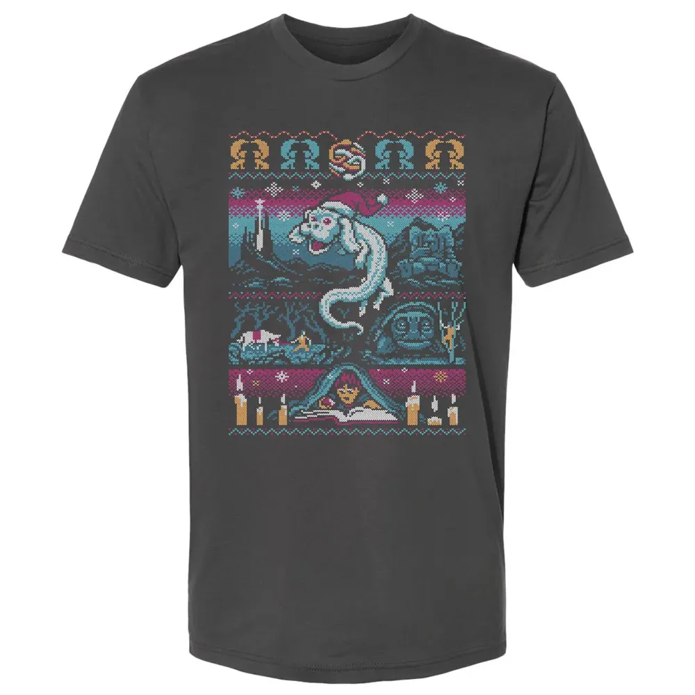 Neverending Christmas Premium Unisex T-shirt - 8