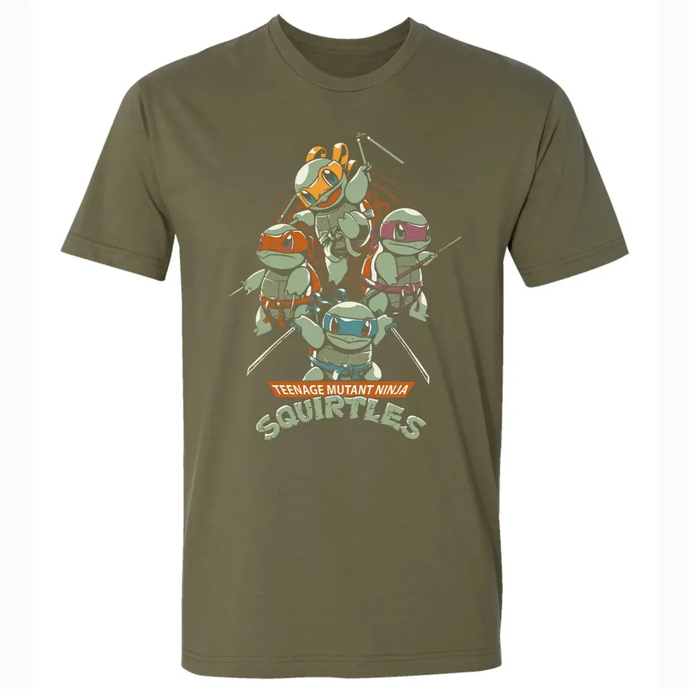 Ninja Squirtles Premium Unisex T-shirt - 5