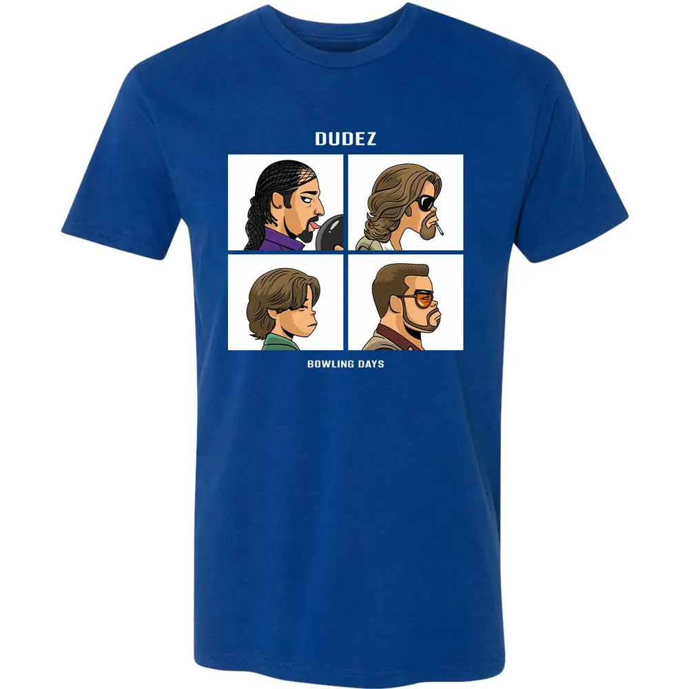 Dudez Bowling Days Premium Unisex T-shirt - 10
