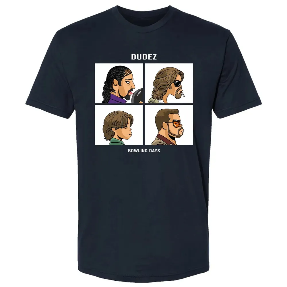 Dudez Bowling Days Premium Unisex T-shirt - 2