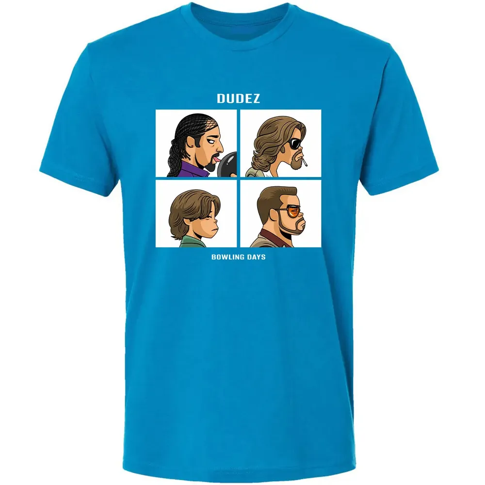 Dudez Bowling Days Premium Unisex T-shirt - 15