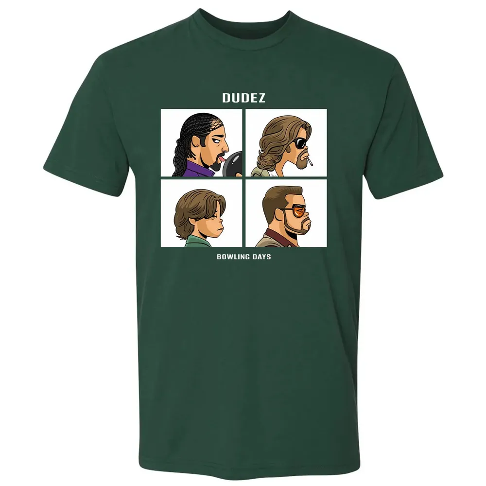 Dudez Bowling Days Premium Unisex T-shirt - 12