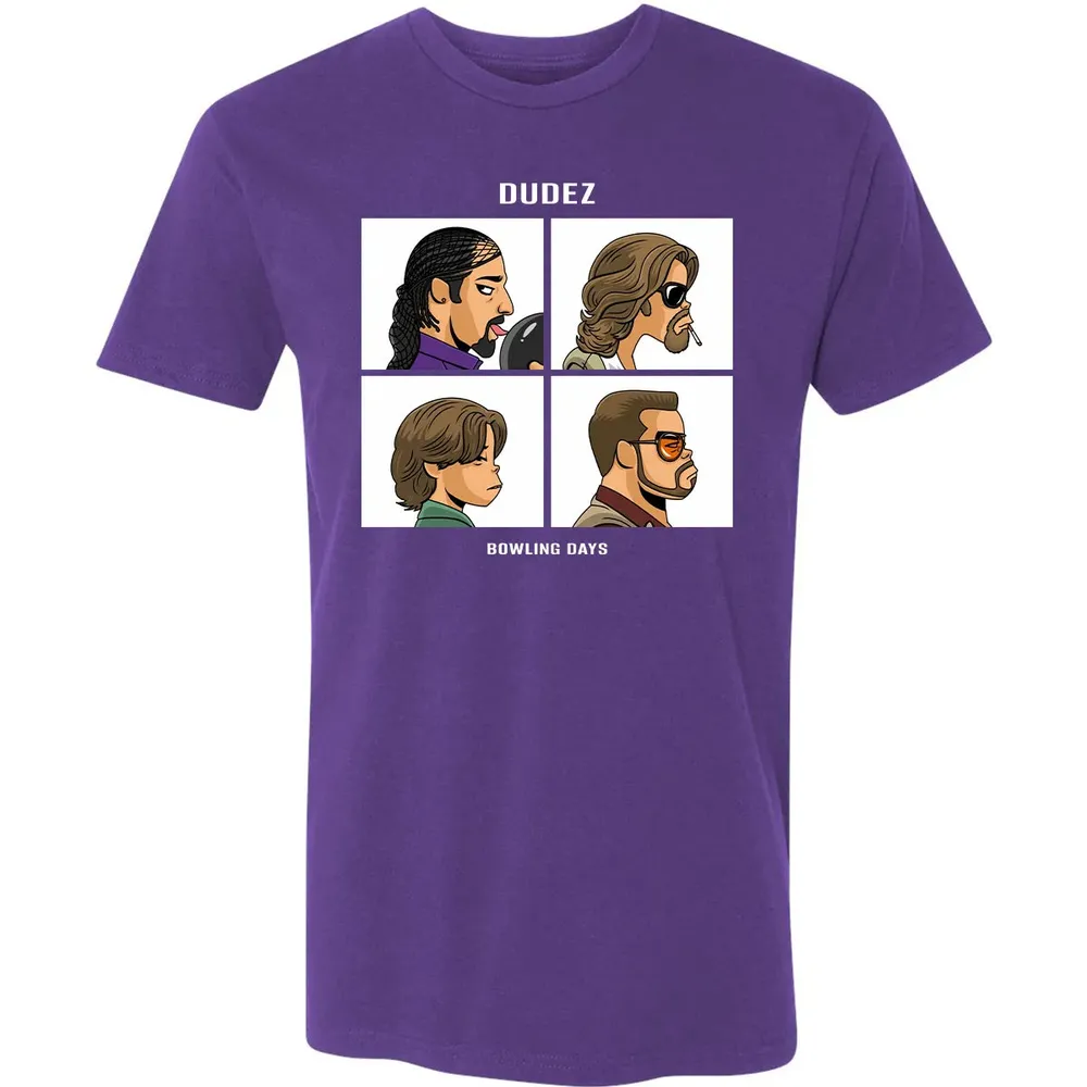 Dudez Bowling Days Premium Unisex T-shirt - 7