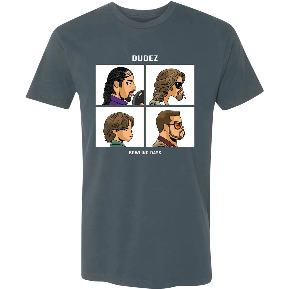 Dudez Bowling Days Premium Unisex T-shirt - 14